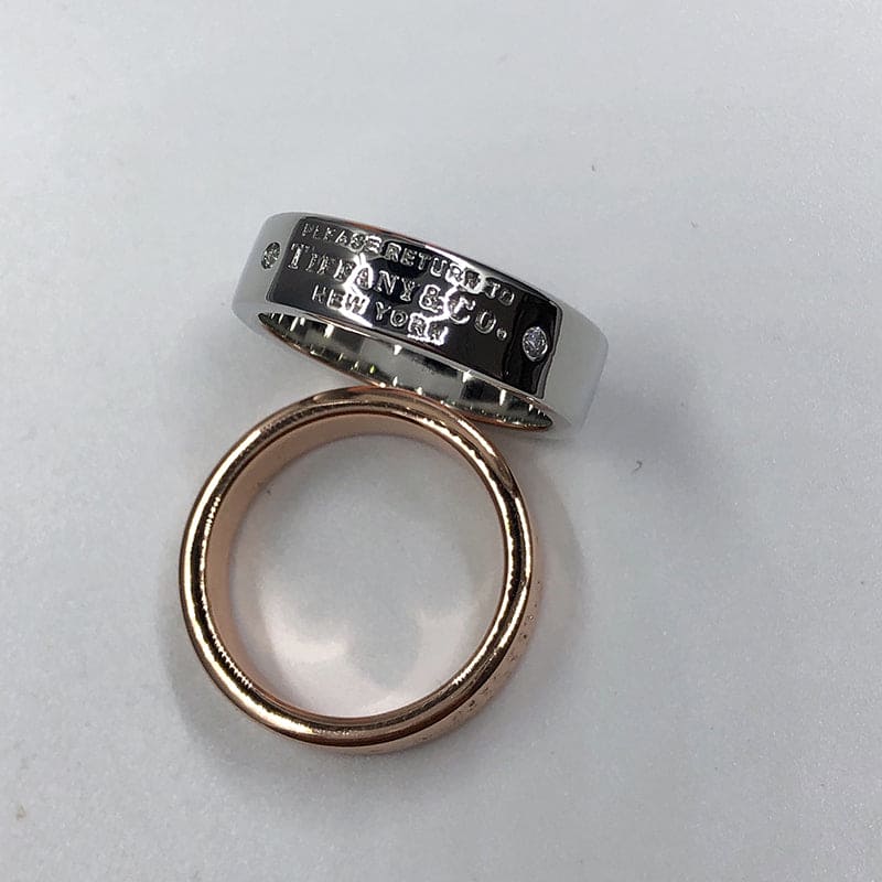 Tiffany Narrow 18K Gold Ring