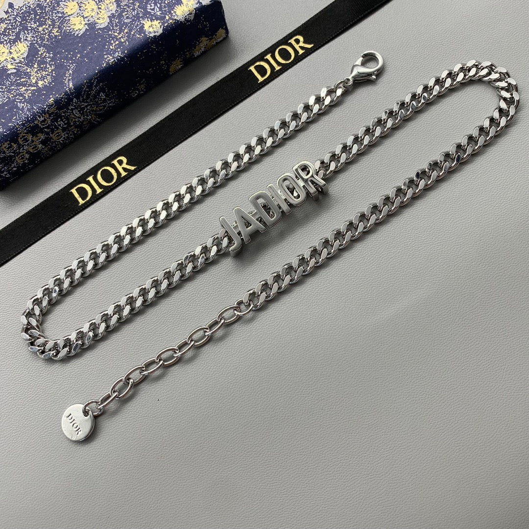 Dior J'adior Chain 18K Gold Necklace