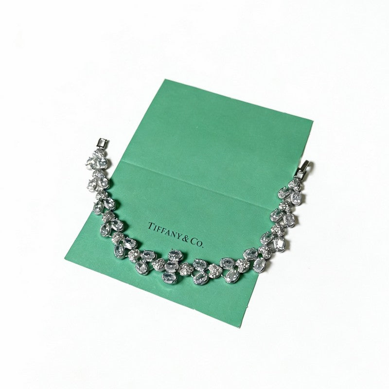 Tiffany Return to Crystal 18K Gold Bracelet