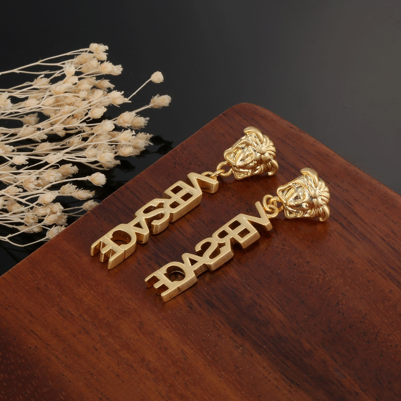 Medusa 18K Gold Earrings