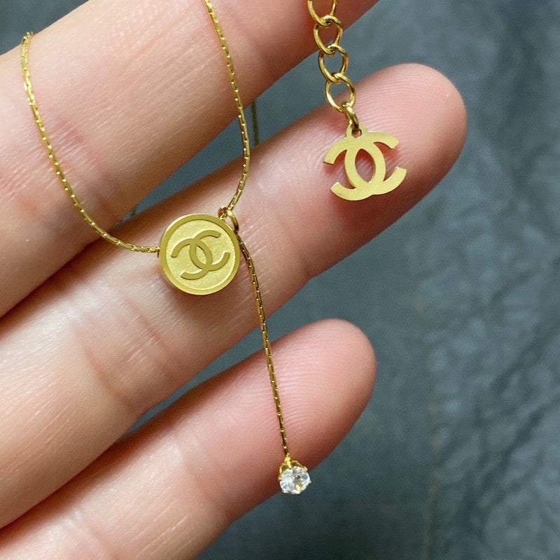 Chanel Gold 18K Gold Necklace