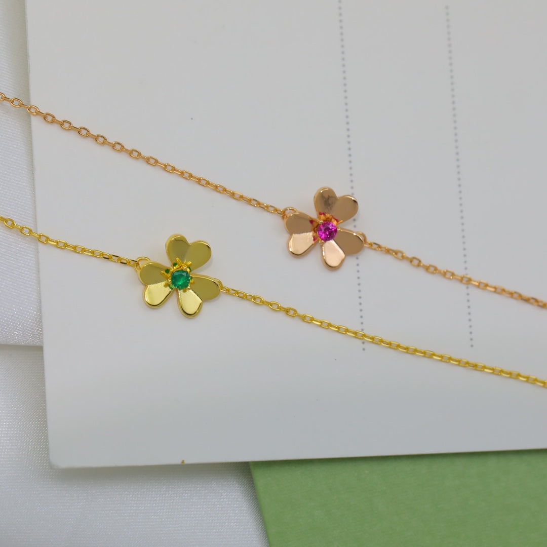 Frivole Emerald 18K Gold Bracelet