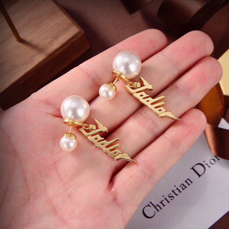 Dior Tribales Vintage 18K Gold Earrings