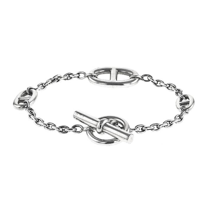 Hermes New Farandole 18K Gold Bracelet