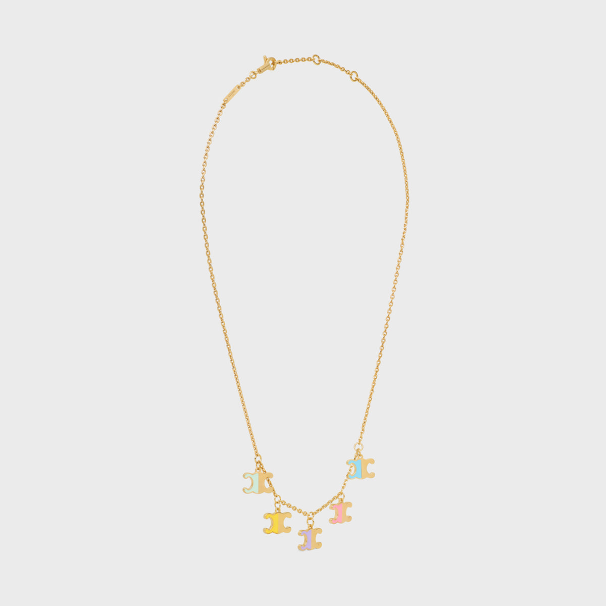 Celine Teen Charms 18K Gold Necklace