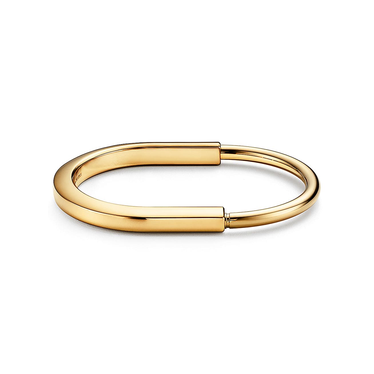 Tiffany Lock Bangle 18K Gold Bracelet