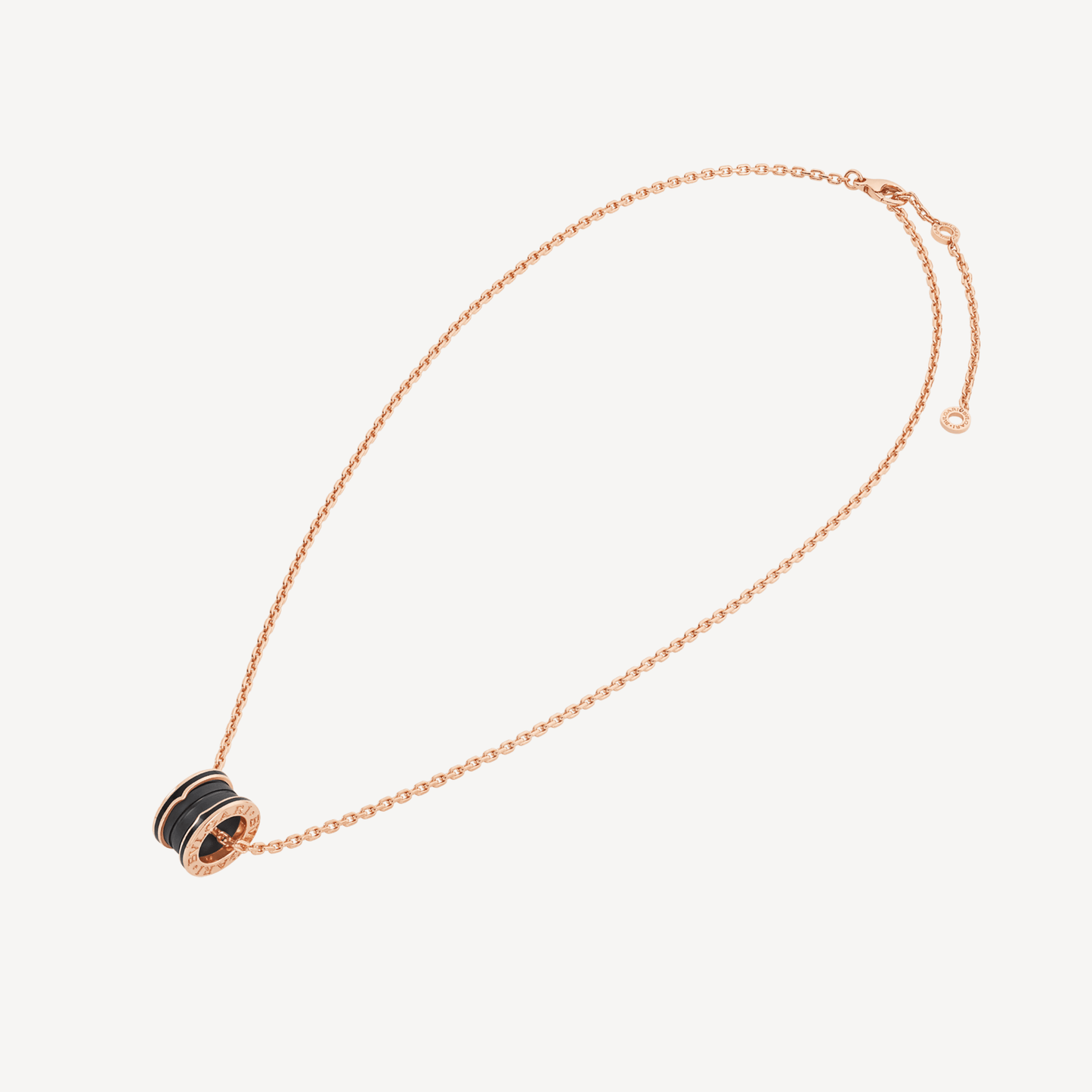 B.zero1 Black Ceramic 18K Gold Necklace