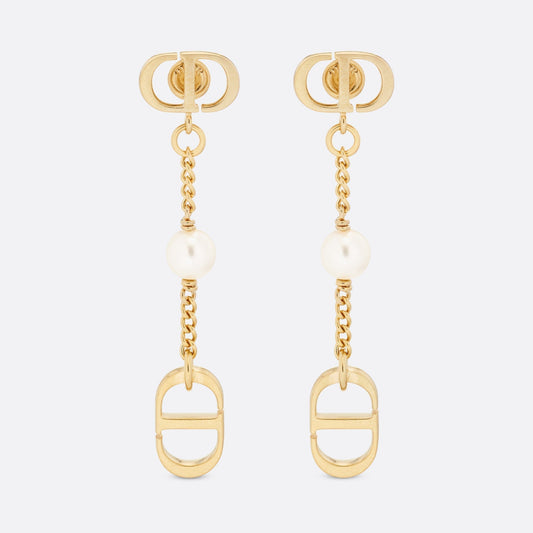 Dior 30 Montaigne 18K Gold Earrings