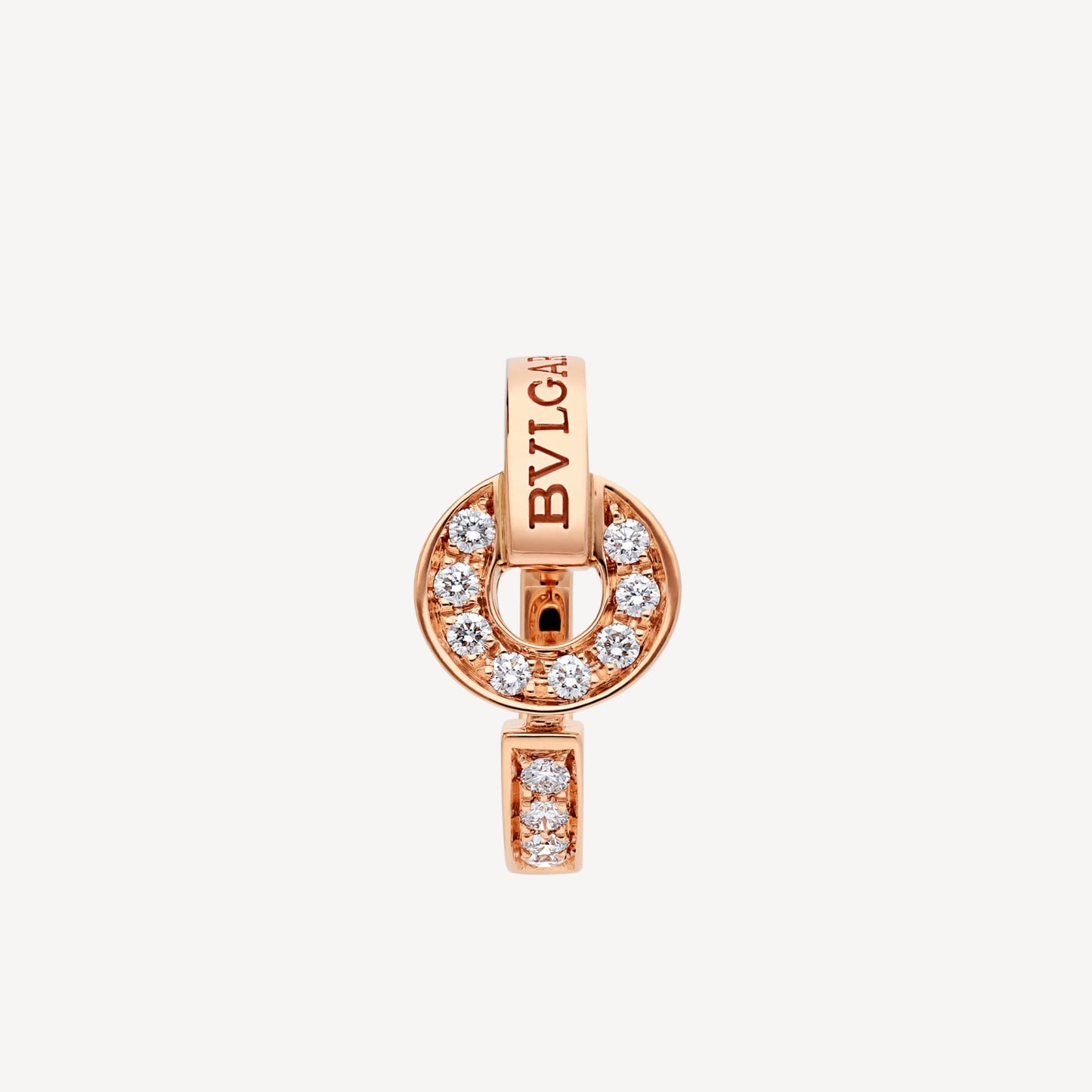 Bvlgari Diamond 18K Gold Ring
