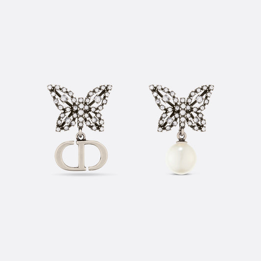Dior Papillon De Nuit 18K Gold Earrings