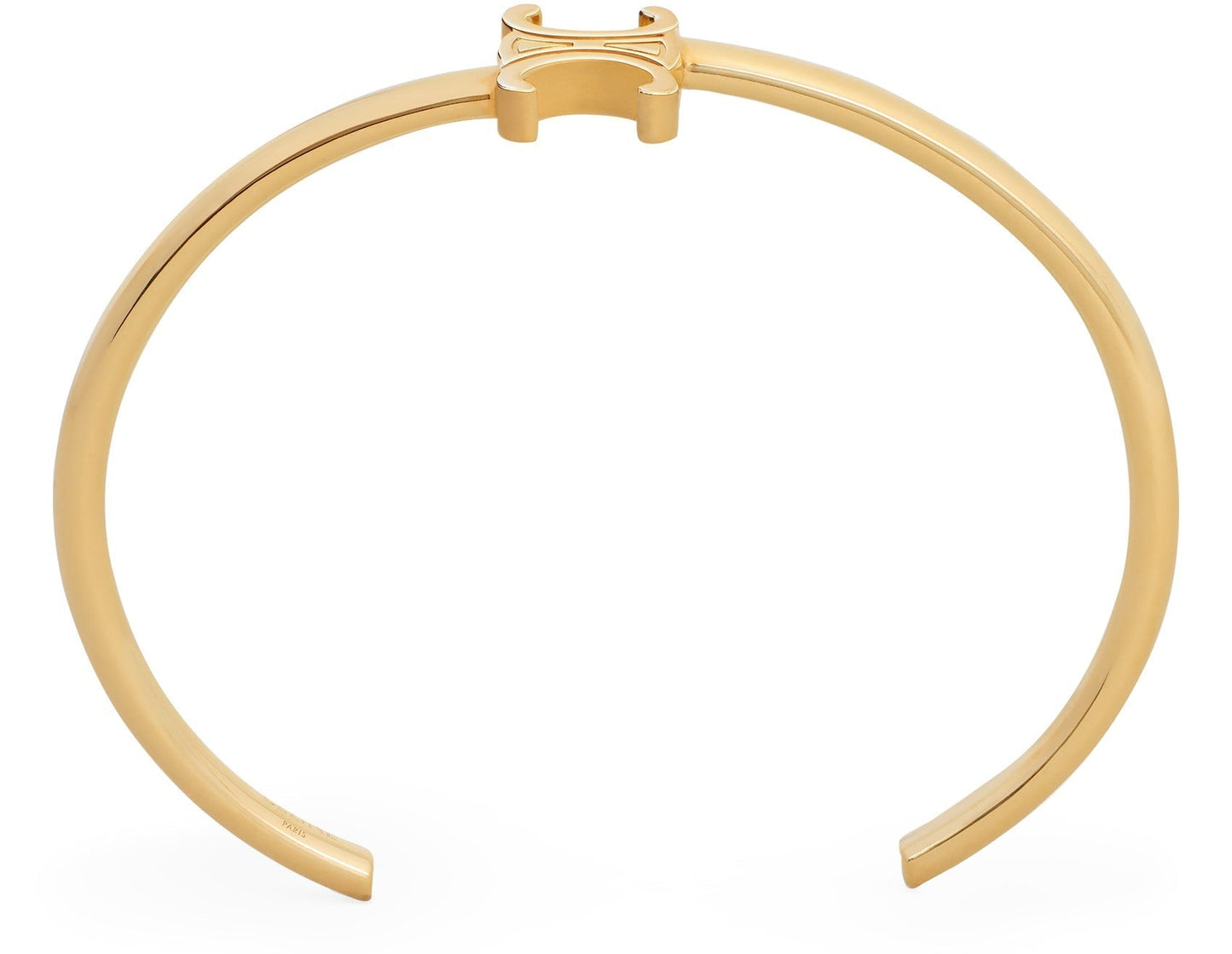 Celine Asymmetric 18K Gold Bracelet