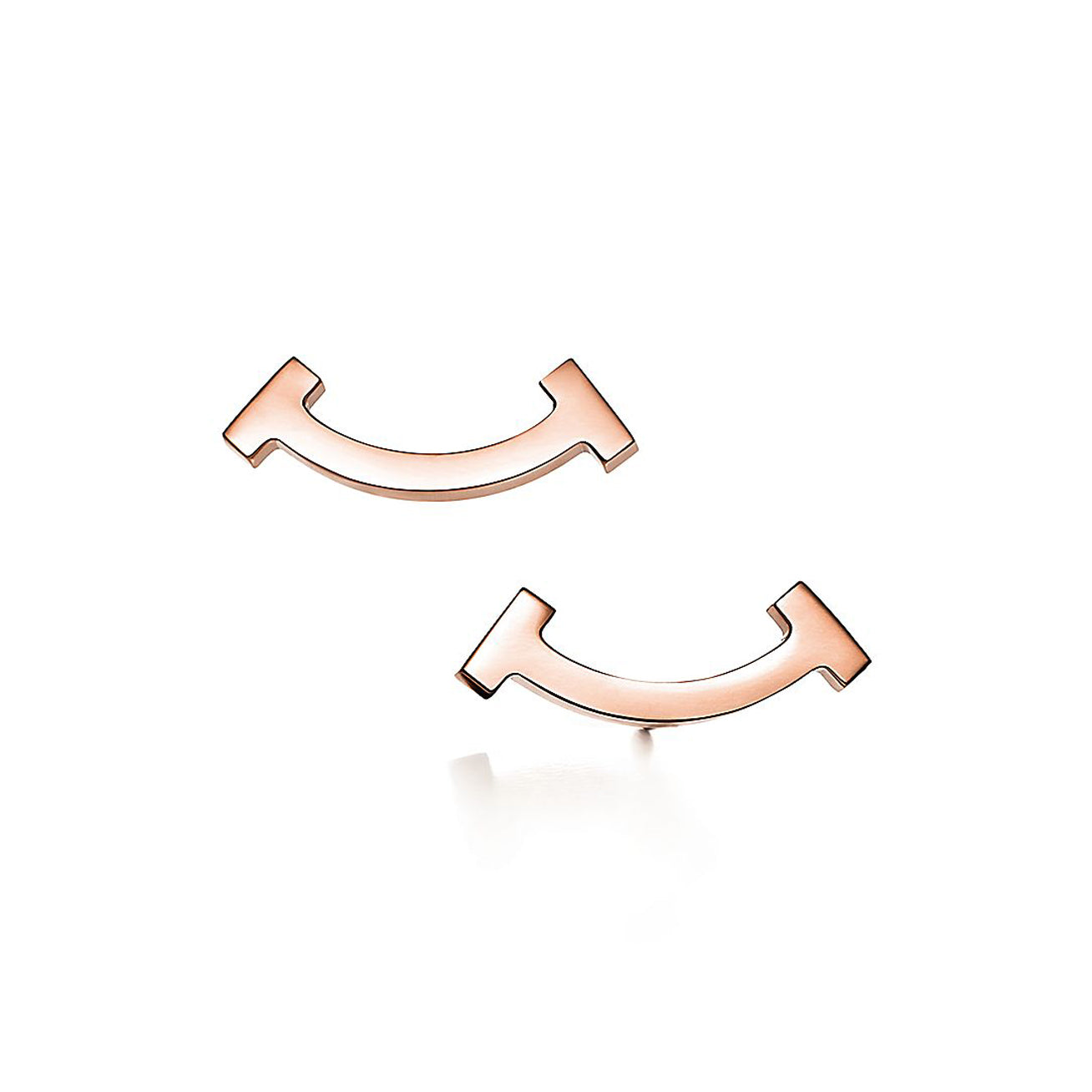 Tiffany Smile 18K Gold Earrings