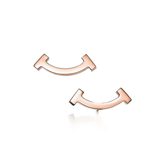Tiffany Smile 18K Gold Earrings