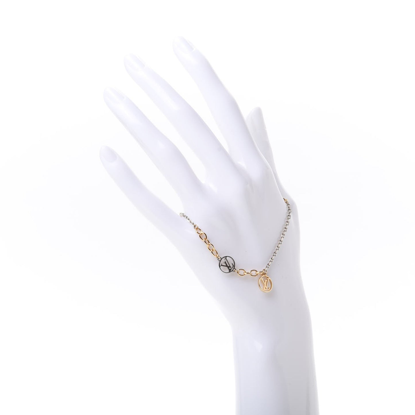 Louis Vuitton Logomania 18K Gold Bracelet