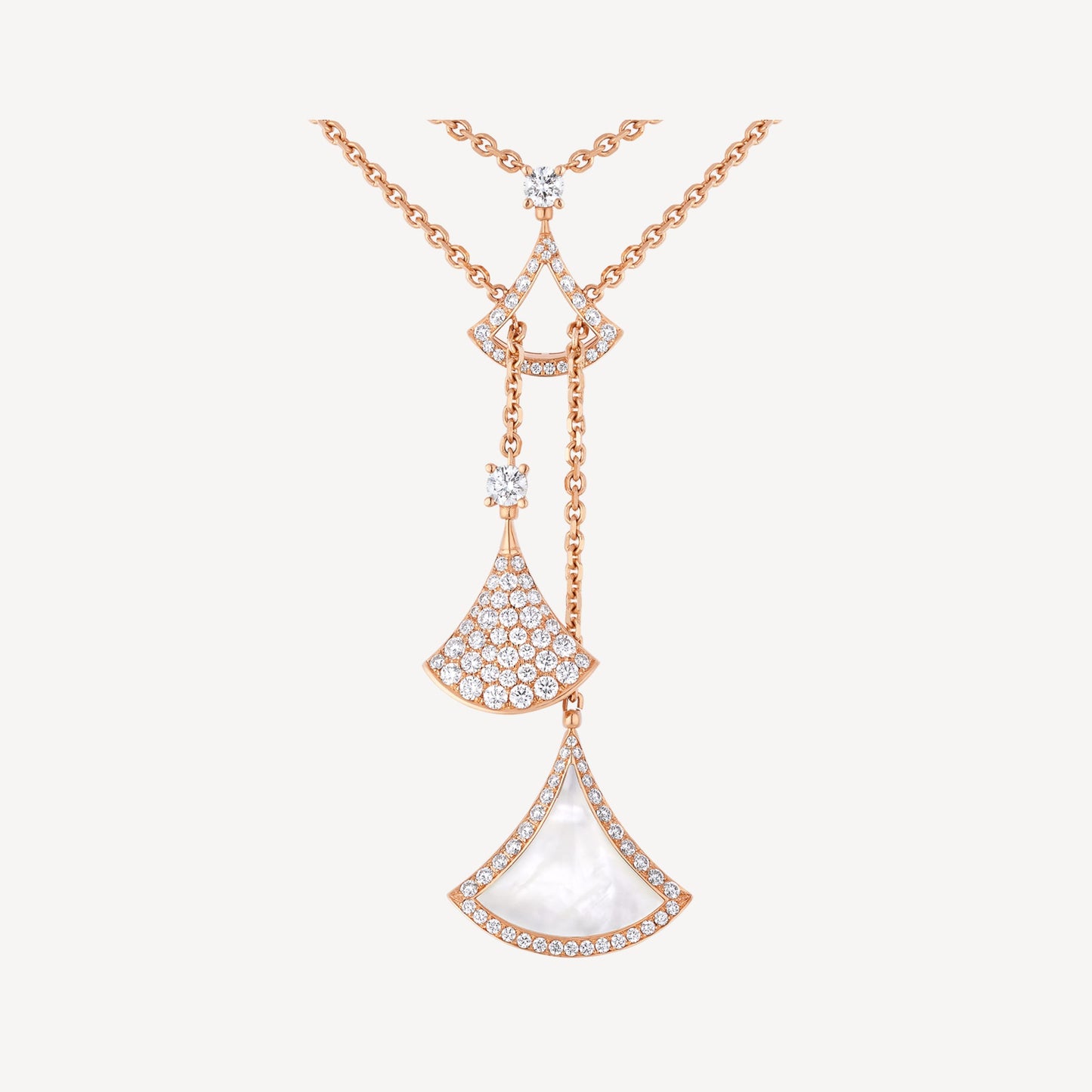 Bvlgari BVLGARI Dream Pearls 18K Gold Necklace