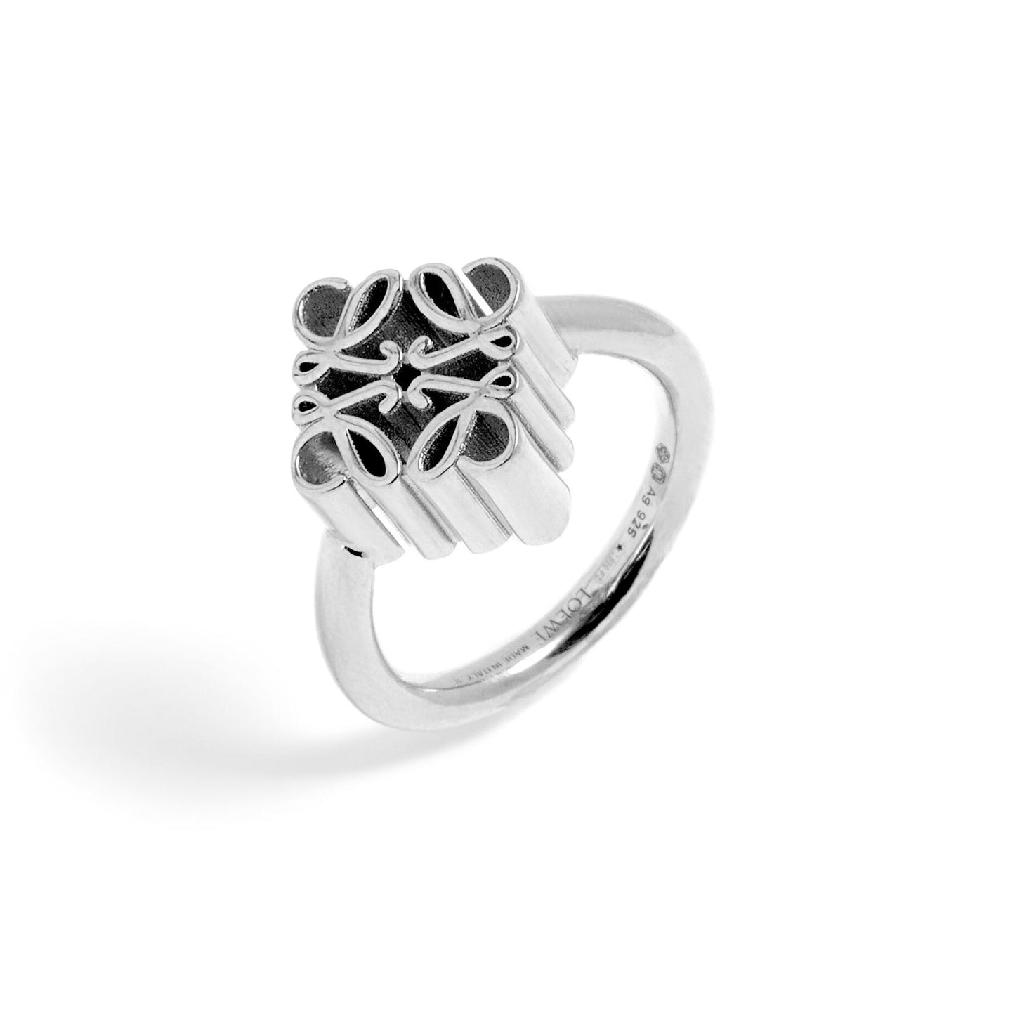 LOEWE Anagram Single Anagram 18K Gold Ring