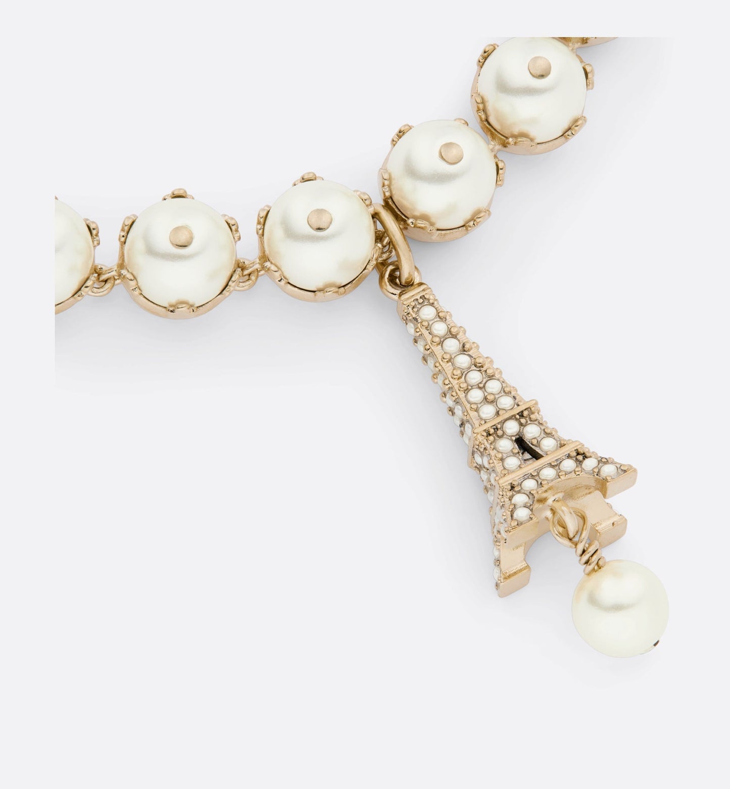 Dior Plan De Paris Choker 18K Gold Necklace