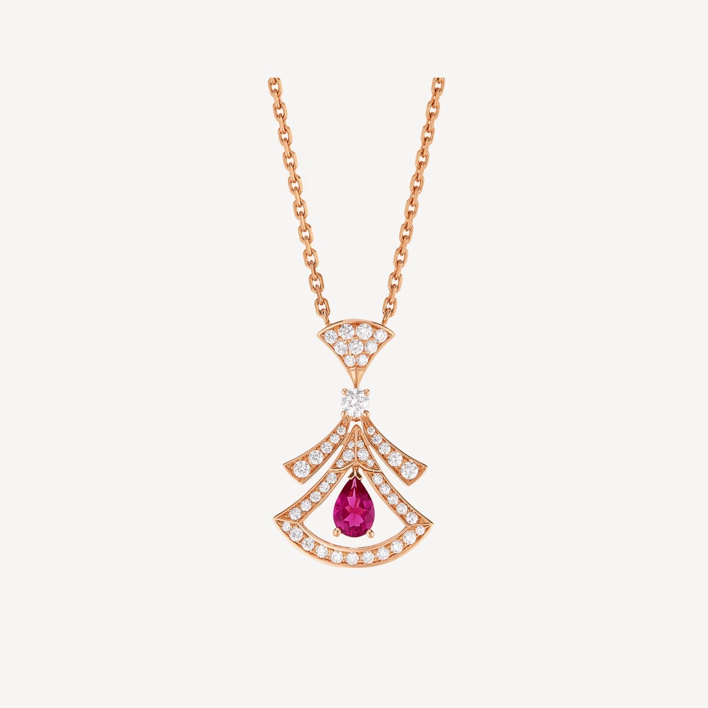 Bvlgari BVLGARI Dream Pearls Diamond 18K Gold Necklace