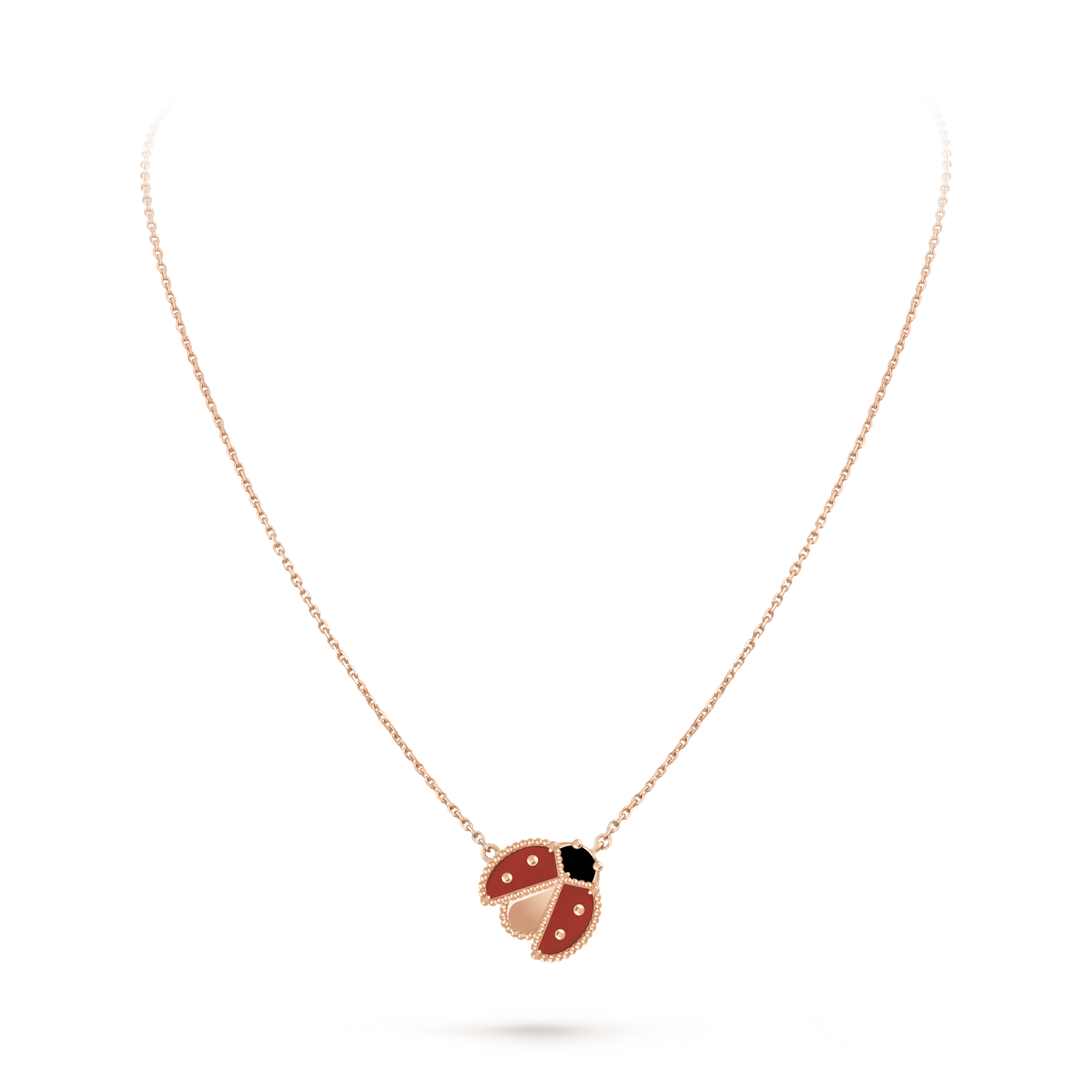 Lucky Spring Pendant 18K Gold Necklace