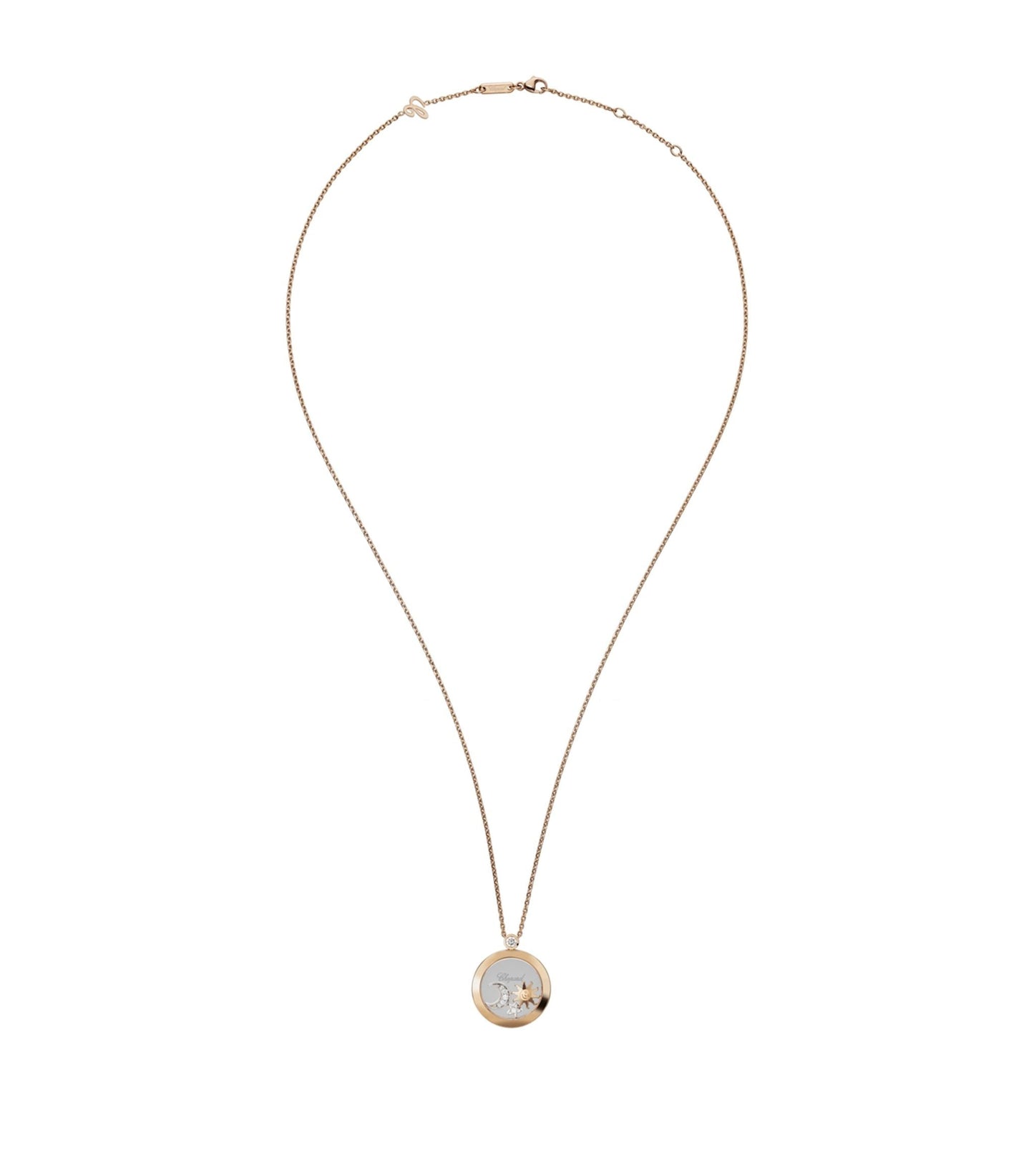 Happy Diamonds Pendant 18K Gold Necklace