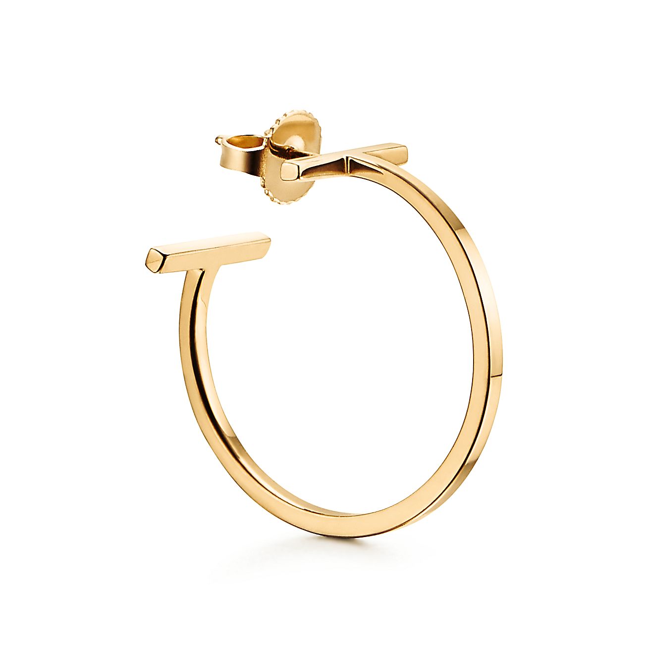 Tiffany Hoop 18K Gold Earrings