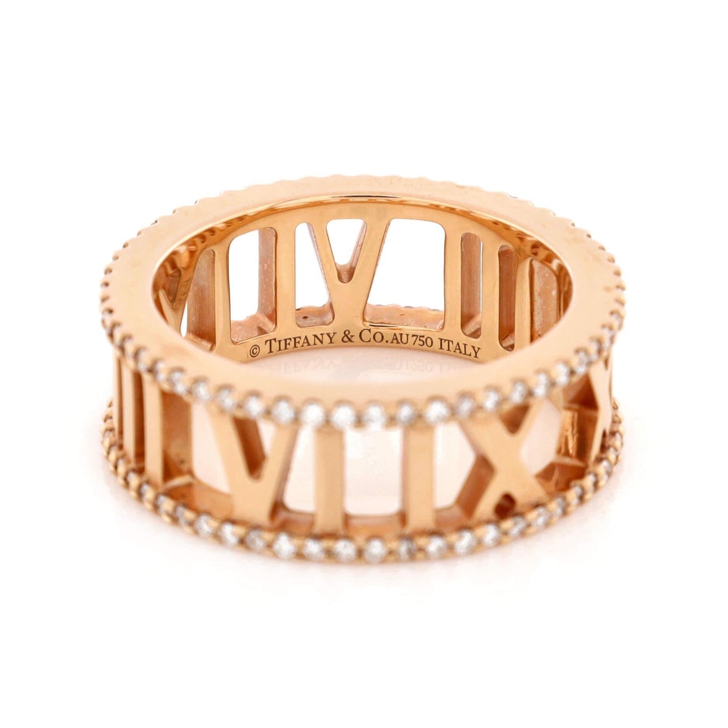 Tiffany Atlas Diamond 18K Gold Ring