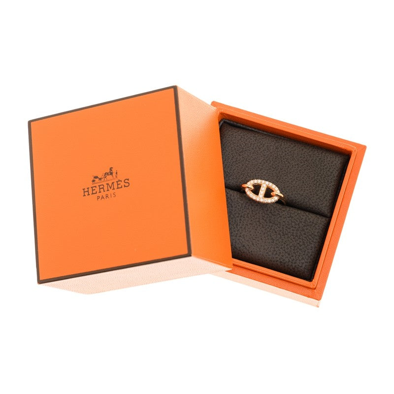 Hermes Farandole Diamond 18K Gold Ring