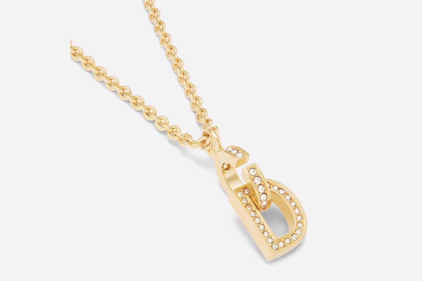 Dior Lock 18K Gold Necklace