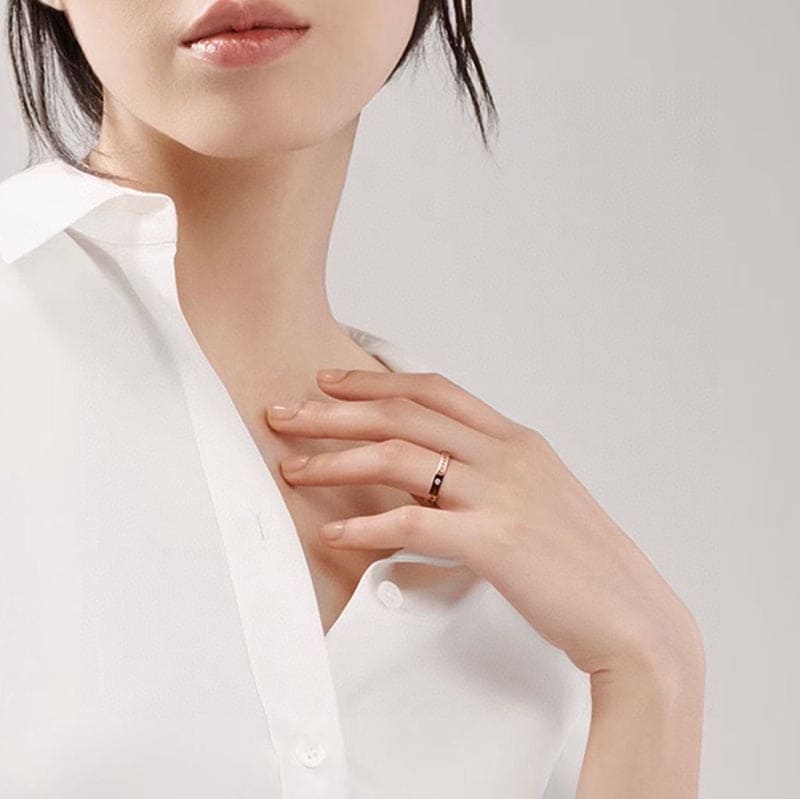 Tiffany Wedding 18K Rose Gold Ring