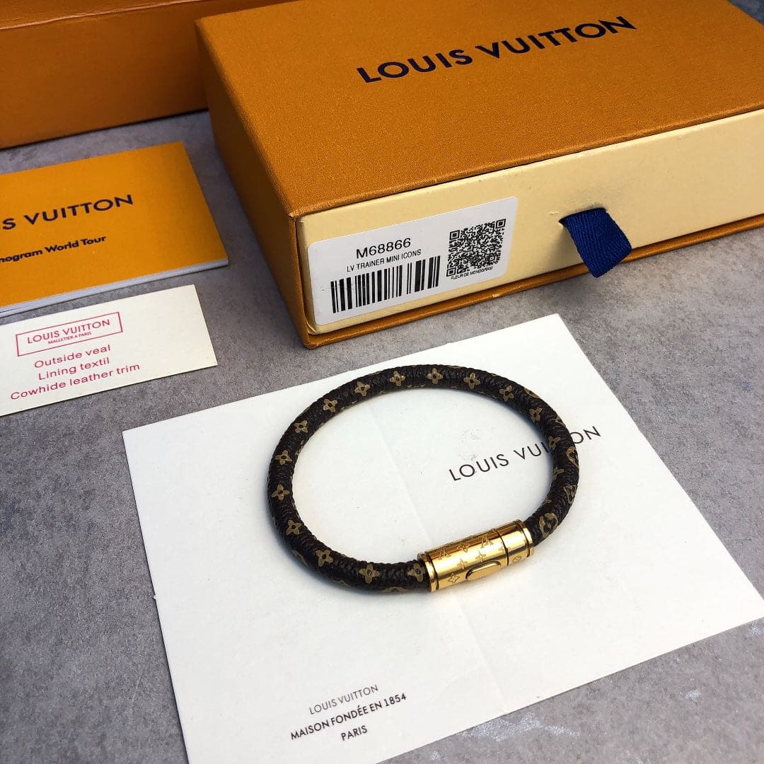Louis Vuitton Keep It 18K Gold Bracelet
