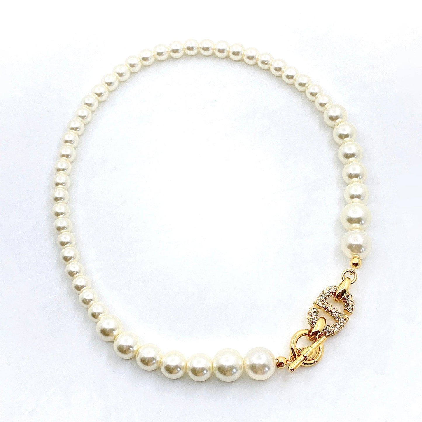 Dior Pearl 18K Gold Necklace
