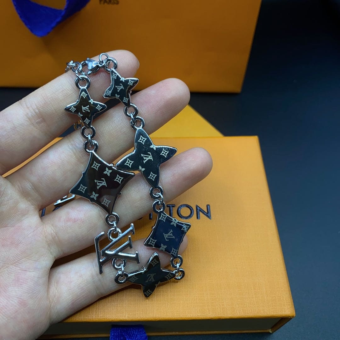 Louis Vuitton Monogram Sunrise 18K Gold Bracelet