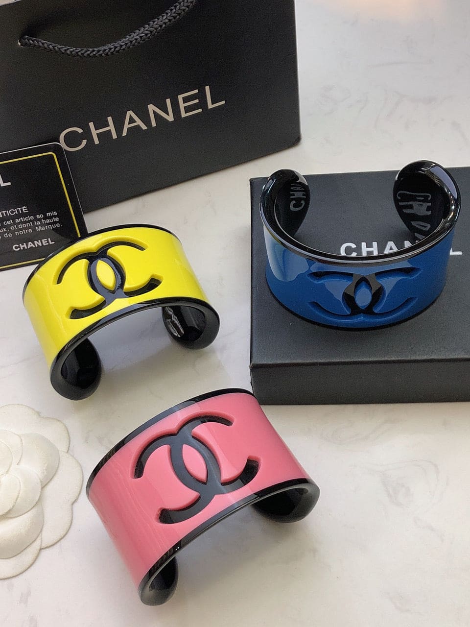 Chanel Yellow Bracelet