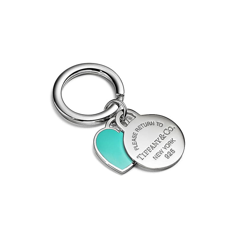 Tiffany Round & Heart Tag 18K Gold Ring