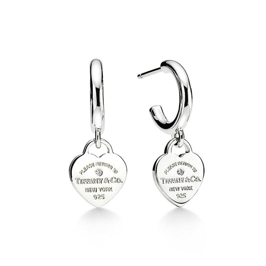 Tiffany Return to Hoop 18K Gold Earrings