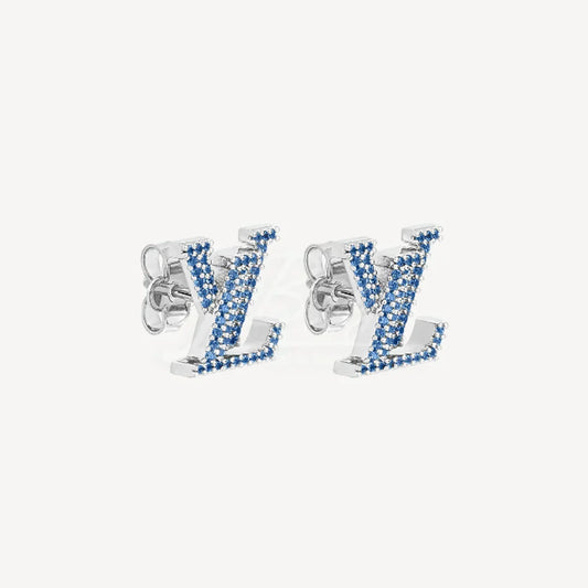Louis Vuitton Iconic Aquamarine 18K Gold Earrings
