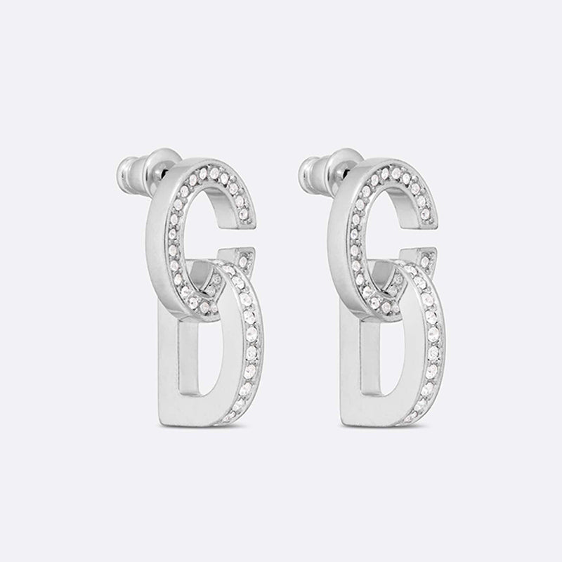 Dior Lock 18K Gold Earrings