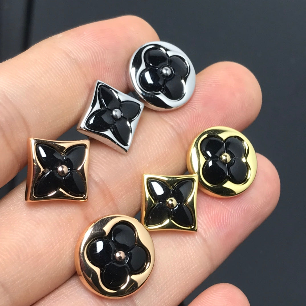 Louis Vuitton Blossom 18K Gold Earrings