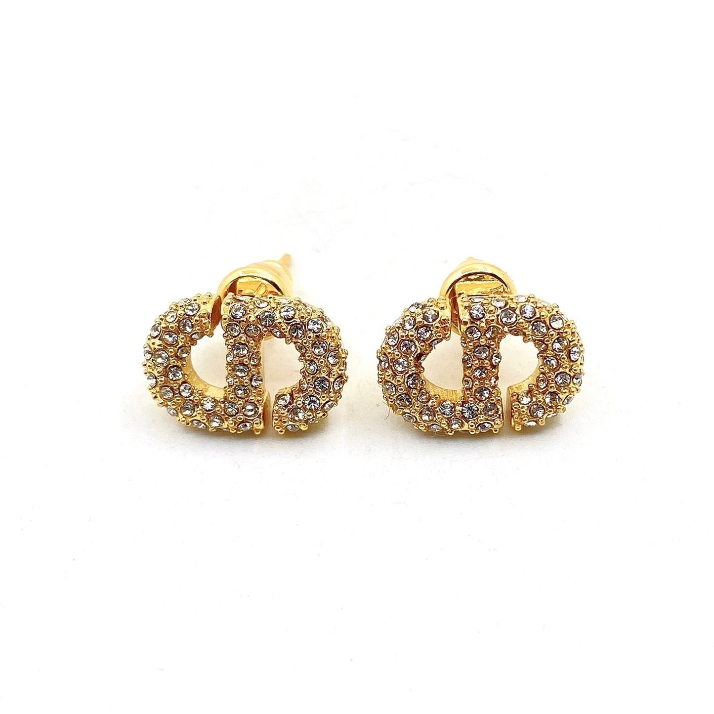 Dior Diamonds 18K Gold Earrings