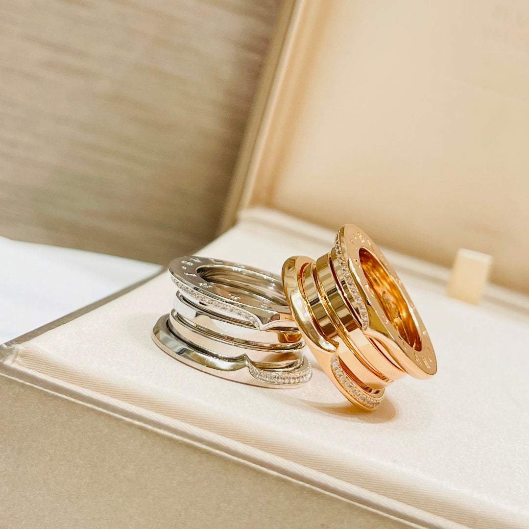 B.zero1 Diamond 18K Gold Ring