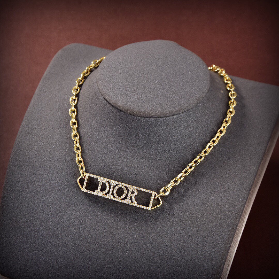 Dior Revolution 18K Gold Necklace