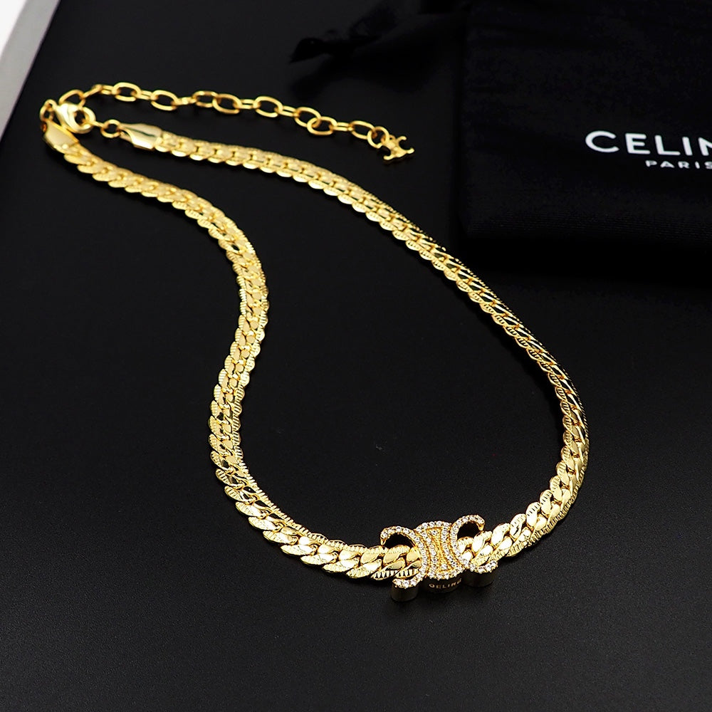 Celine Diamonds 18K Gold Necklace