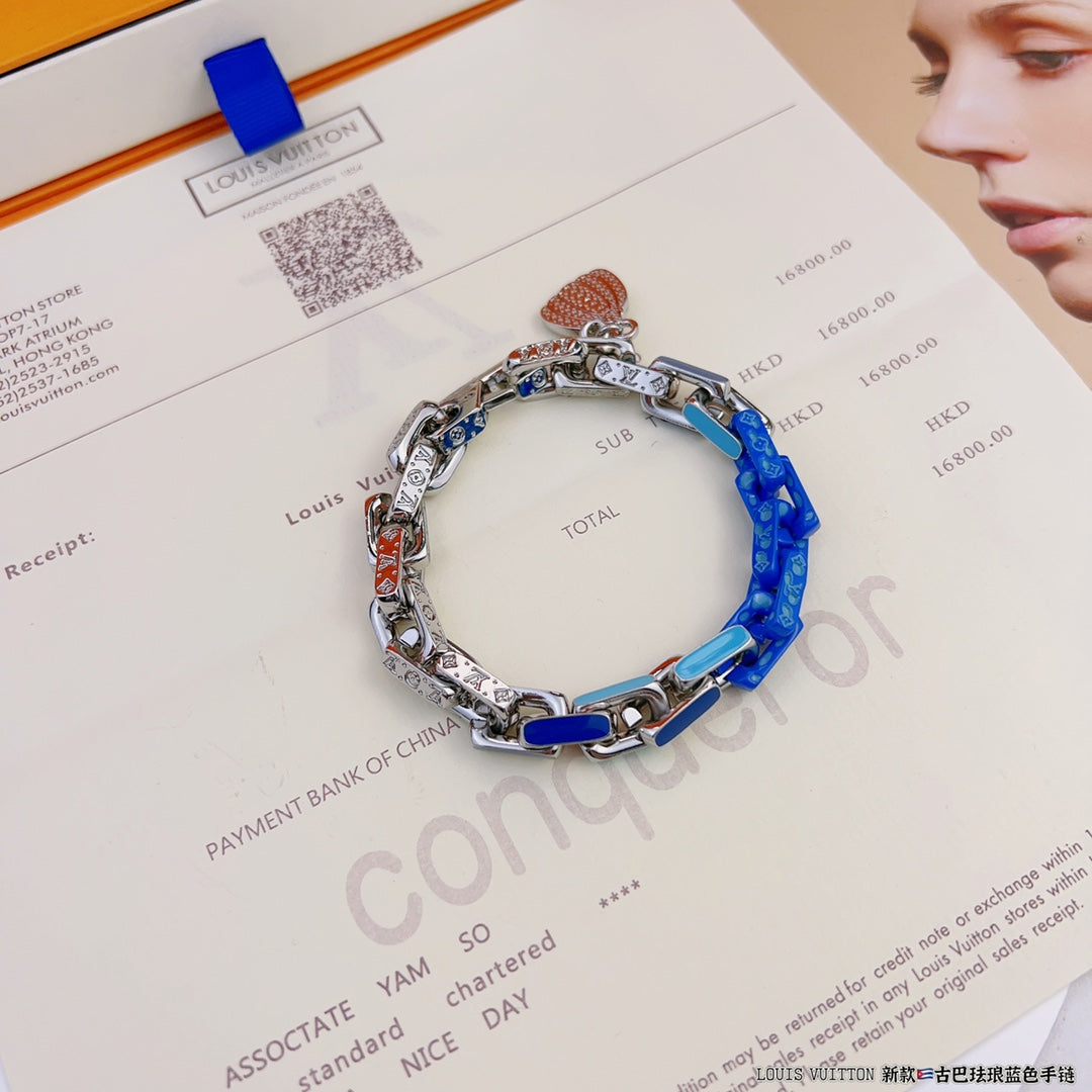 Louis Vuitton x YK Paradise Chain 18K Gold Bracelet