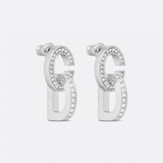 Dior Lock 18K Gold Earrings