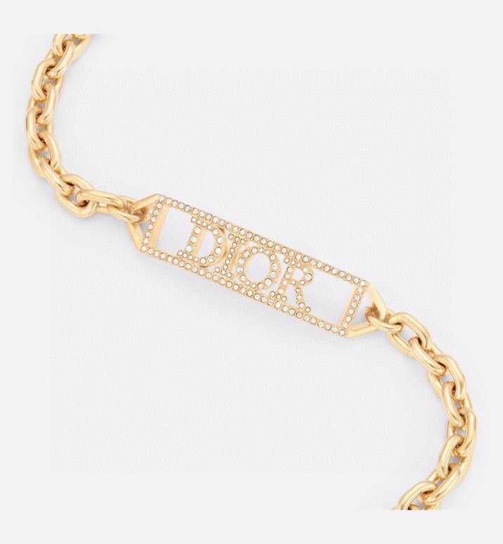 Dior Revolution Choker 18K Gold Necklace