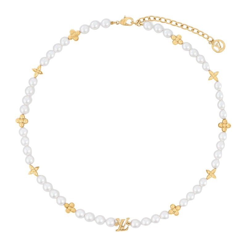 Louis Vuitton My Pearl 18K Gold Necklace