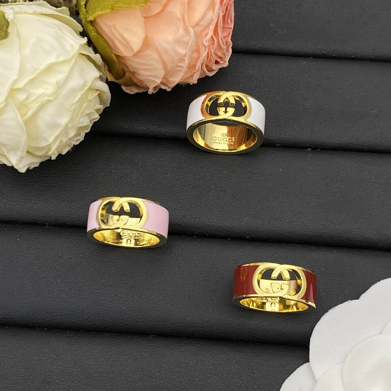 GucciColor 18K Yellow Gold Ring
