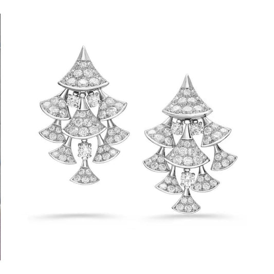 Bvlgari Dream Diamonds 18K Gold Earrings