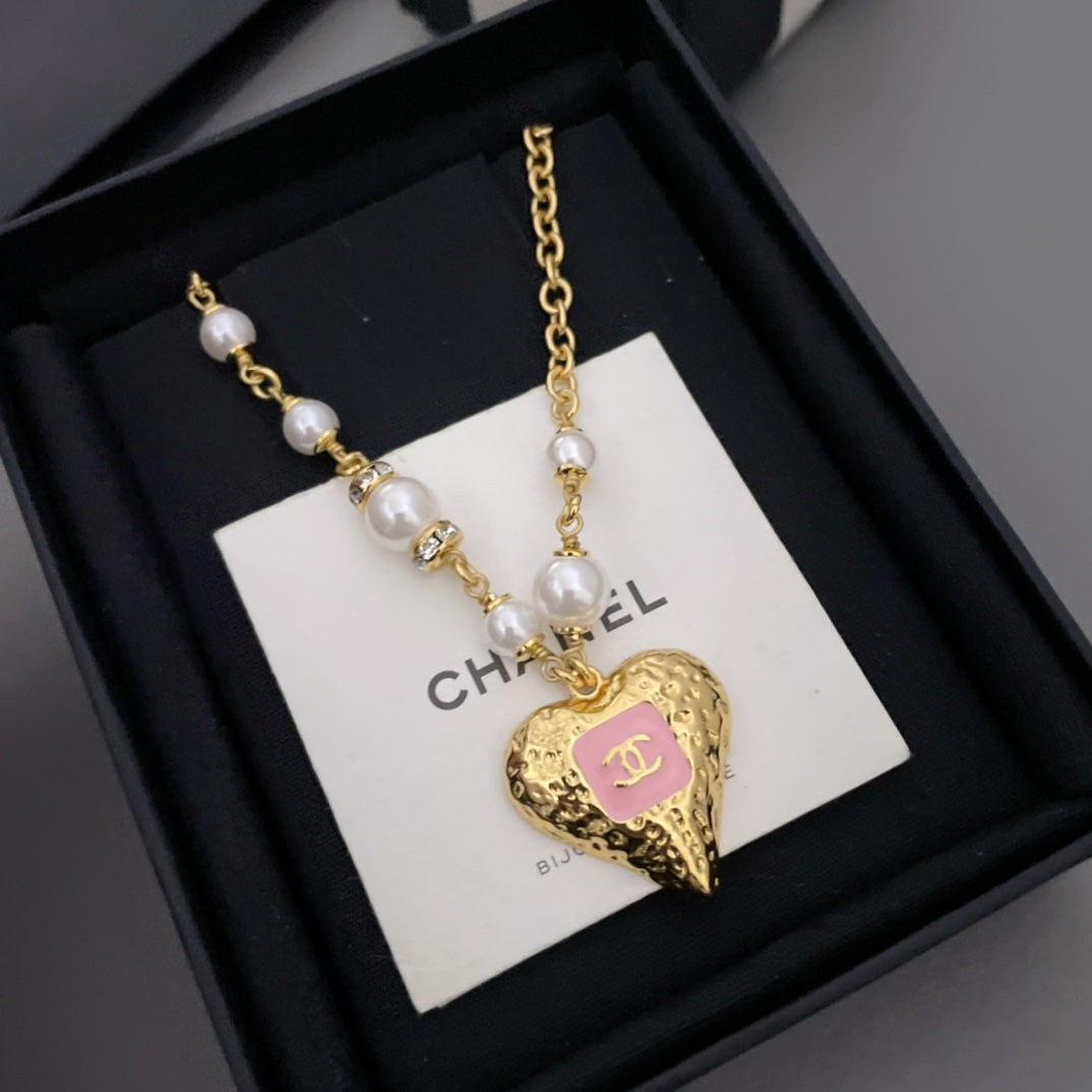 Chanel Pearls Chain 18K Gold Necklace