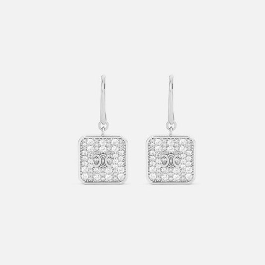 Celine Diamond 18K Gold Earrings
